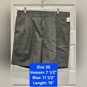 Flyers Men's Tropical Sportswear Pleated Front Shorts, EUC, Size 36